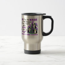 Christmas Penguins Pancreatic Cancer mugs