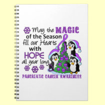 Christmas Penguins Pancreatic Cancer notebooks