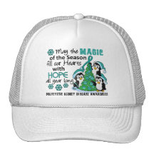 Christmas Penguins PKD Mesh Hats