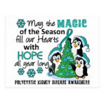 Christmas Penguins PKD Post Card