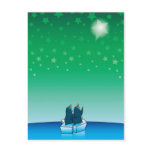 Christmas Penguins Post Cards