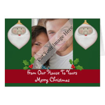 Christmas Photo Card for Family and Friends