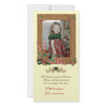Christmas photo card Gingerbread cookies