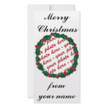 Christmas Photo Card or Photo Gift Tag
