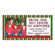 Christmas Photo Template Customized Photo Card
