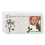 Christmas  Photocard Photo Greeting Card