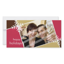 CHRISTMAS PHOTOCARD :: modernista snowflake L1