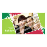 CHRISTMAS PHOTOCARD :: modernista snowflake L5 Picture Card