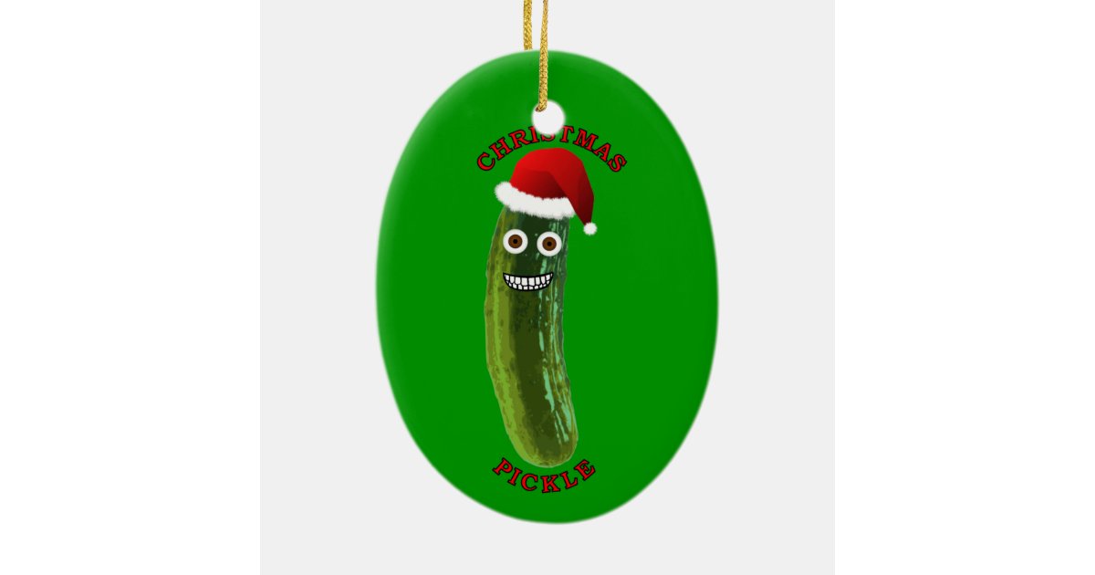 christmas pickle tree ornament gift zazzle christmas pickle tree ornament gift zazzle