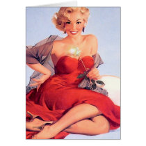 Christmas Pinup Card