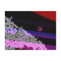 Christmas Planets Postcards