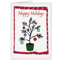 Christmas Plant Note Card
