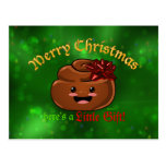 Christmas Poo Postcard