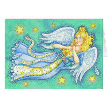 Christmas Postcard: Christmas Angel