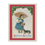 Christmas Postcard:  Vintage Christmas Postcard