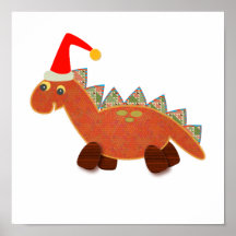 Christmas Posters: Dino
