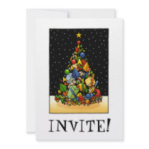 Christmas Present Invitation