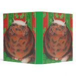 Christmas Pud custom binder