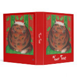 Christmas Pud 'Your Text' custom binder