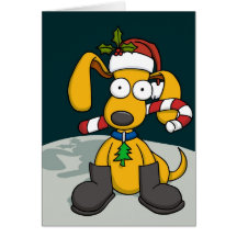 Christmas  Puppy 1 Greeting Cards