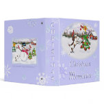 Christmas Puppy Dog Photo Binder Medium