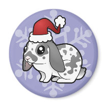 Christmas Rabbit (floppy ear smooth hair)