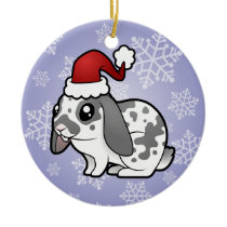Christmas Rabbit (floppy ear smooth hair)
