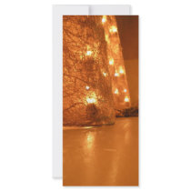 christmas custom rack card