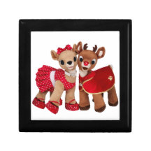 christmas raindeers gift box