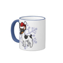 Christmas Rat Terrier / Toy Fox Terrier Mugs