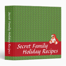 Christmas Recipe binder