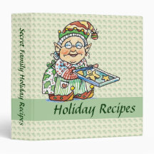 Christmas Recipe binder