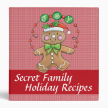 Christmas Recipe binder