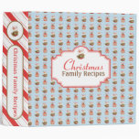 Christmas Recipes Binder | Christmas Photo Binder