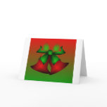 Christmas Red Bells Card