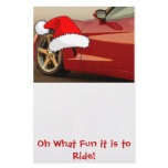 Christmas Red Corvette