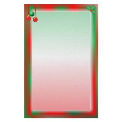Christmas Red/Green Border by AuntBetsy