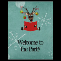 Christmas Reindeer Flyer flyers