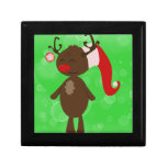 Christmas Reindeer Keepsake Box