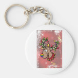 Christmas Reindeer Key Chain