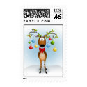 Christmas Reindeer Postage postage