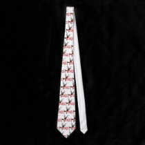 Christmas Reindeer Tie ties
