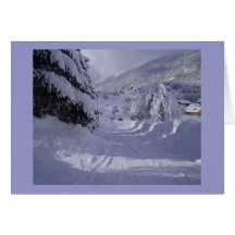 Christmas Road Card