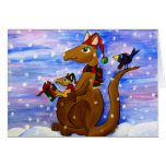 Christmas Roos Card