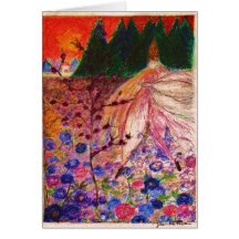 Christmas-rose Angel Cards