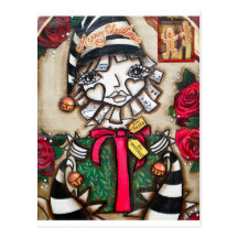 CHRISTMAS ROSIE POSTCARDS