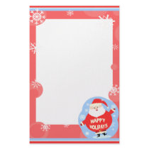Christmas Santa Claus Stationery