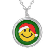Christmas Santa Smiley Face Jewelry