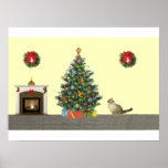 Christmas scene posters