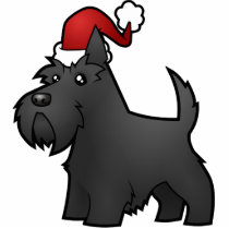 Christmas Scottish Terrier Ornament